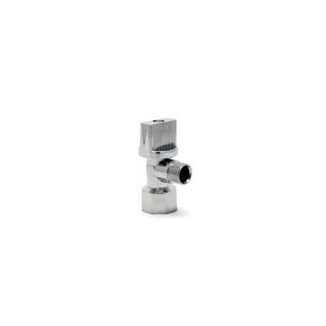LLAVE ANGULAR 1/2 HEMBRA x 3/8 MACHO COMPRESION CON VOLANTE PLANO